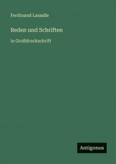 Reden und Schriften