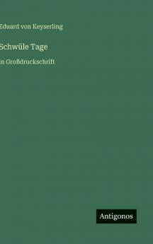 Schwüle Tage