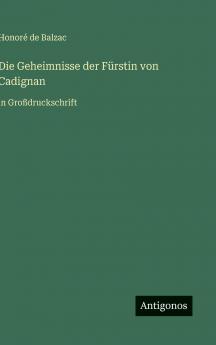 Die Geheimnisse der Fürstin von Cadignan