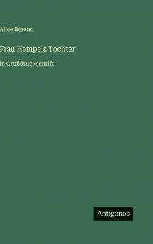 Frau Hempels Tochter