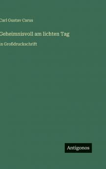 Geheimnisvoll am lichten Tag