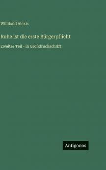 Ruhe ist die erste Bürgerpflicht