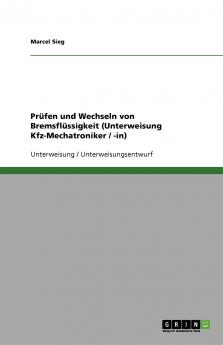 Prüfen und Wechseln von Bremsflüssigkeit (Unterweisung Kfz-Mechatroniker / -in)