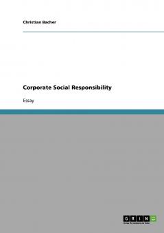 Corporate Social Responsibility