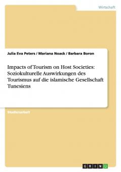 Impacts of Tourism on Host Societies