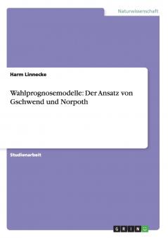 Wahlprognosemodelle