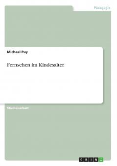 Fernsehen im Kindesalter