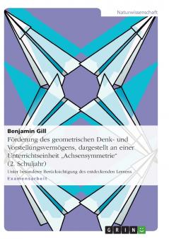 Förderung des geometrischen Denk- und Vorstellungsvermögens dargestellt an einer Unterrichtseinheit Achsensymmetrie (2. Schuljahr)