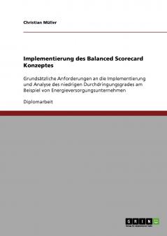 Implementierung des Balanced Scorecard Konzeptes