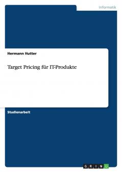 Target Pricing für IT-Produkte