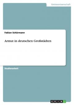 Armut in deutschen Großstädten