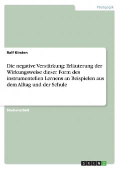 Die negative Verstärkung