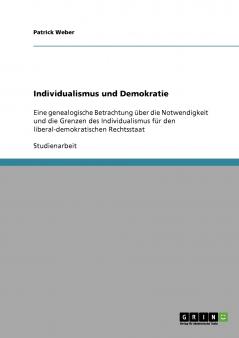 Individualismus und Demokratie