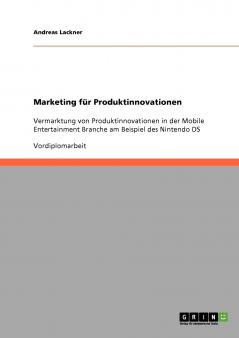 Marketing für Produktinnovationen