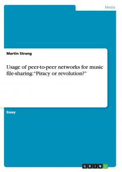 Usage of peer-to-peer networks for music file-sharing
