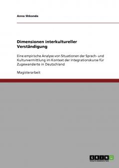 Dimensionen interkultureller Verständigung
