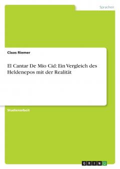 El Cantar De Mio Cid