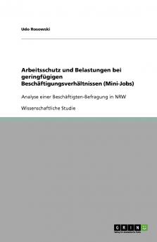 Arbeitsschutz und Belastungen bei geringfügigen Beschäftigungsverhältnissen (Mini-Jobs)