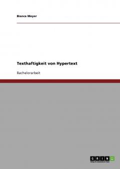 Texthaftigkeit von Hypertext