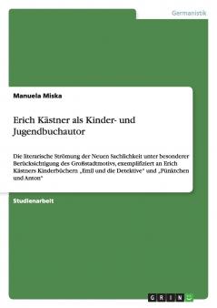 Erich Kästner als Kinder- und Jugendbuchautor