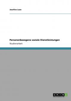 Personenbezogene soziale Dienstleistungen
