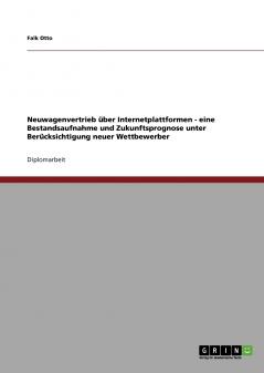 Neuwagenvertrieb über Internetplattformen