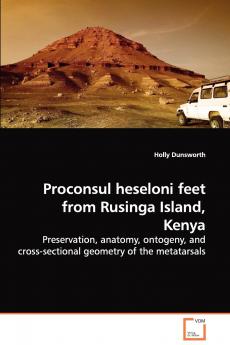 Proconsul heseloni feet from Rusinga Island Kenya - Preservation anatomy ontogeny and cross-sectional geometry of the metatarsals