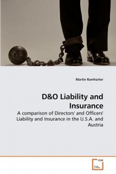 D&O Liability and Insurance