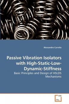 Passive Vibration Isolators with High-Static-Low-Dynamic-Stiffness