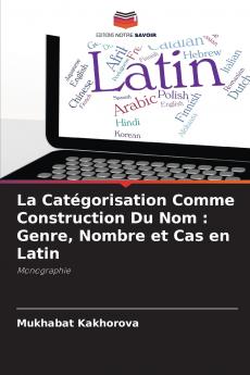 La Catégorisation Comme Construction Du Nom