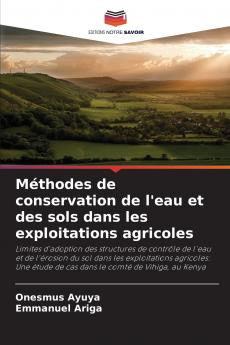 Méthodes de conservation de l'eau et des sols dans les exploitations agricoles