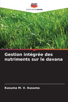 Gestion intégrée des nutriments sur le davana