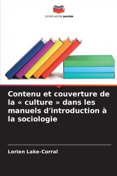 Contenu et couverture de la  culture  dans les manuels d'introduction à la sociologie