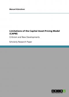 Limitations of the Capital Asset Pricing Model (CAPM)