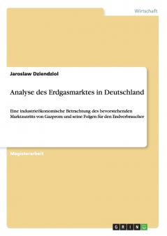 Analyse des Erdgasmarktes in Deutschland