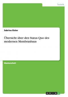 Übersicht über den Status Quo des modernen Membranbaus