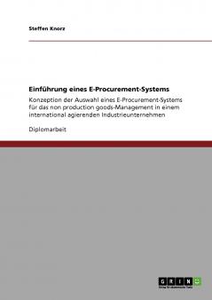 Einführung eines E-Procurement-Systems