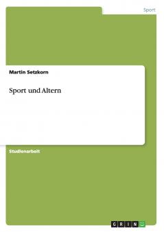 Sport und Altern