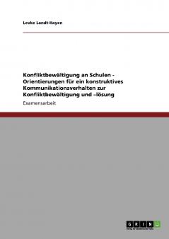 Konfliktbewältigung an Schulen