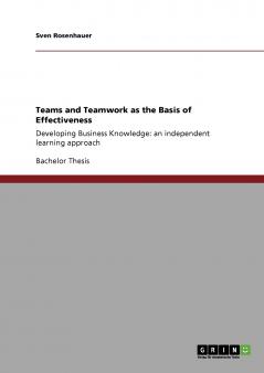 Teams and Teamwork as the Basis of Effectiveness