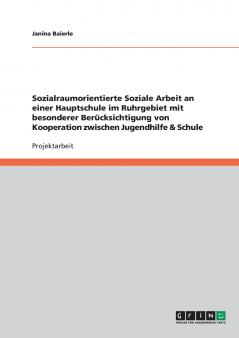 Sozialraumorientierte Soziale Arbeit an einer Hauptschule im Ruhrgebiet mit besonderer Berücksichtigung von Kooperation zwischen Jugendhilfe & Schule