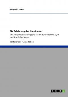 Die Erfahrung des Numinosen