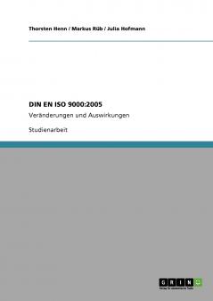 Qualitätsmanagementsysteme. Grundlagen und Begriffe