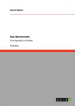 Das Herrenrecht