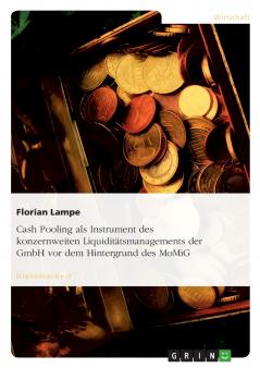 Cash Pooling als Instrument des konzernweiten Liquiditätsmanagements der GmbH vor dem Hintergrund des MoMiG
