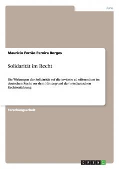 Solidarität im Recht