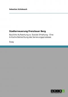 Stadterneuerung Prenzlauer Berg