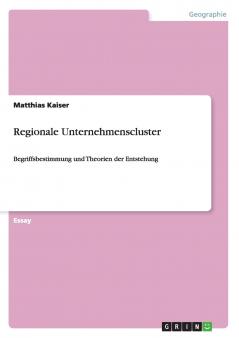 Regionale Unternehmenscluster