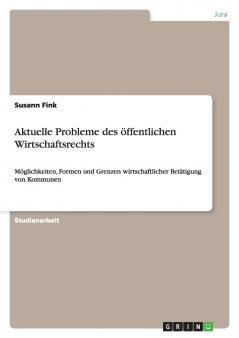 Aktuelle Probleme des  öffentlichen Wirtschaftsrechts