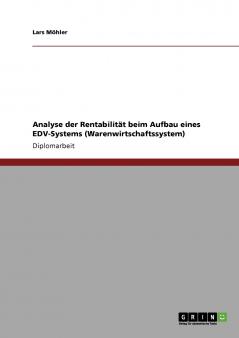 Analyse der Rentabilität beim Aufbau eines EDV-Systems (Warenwirtschaftssystem)